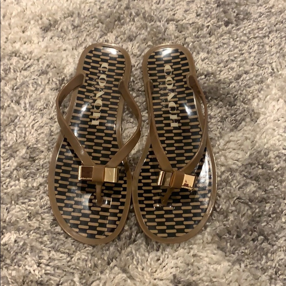 Coach Flip Flops